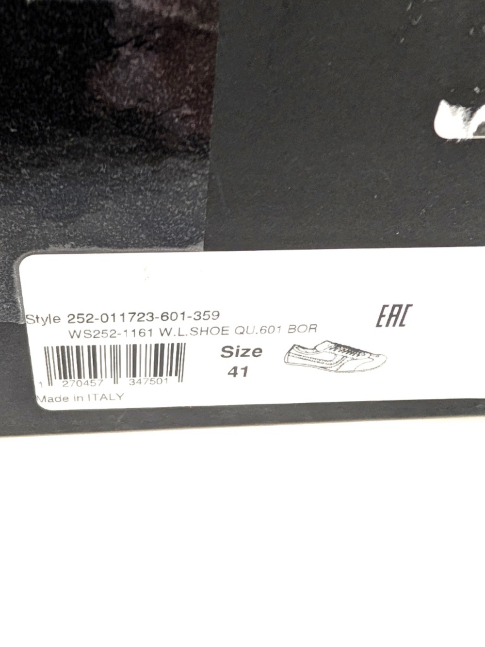 DRIES VAN NOTEN Bordeaux Nylon Sneakers Leather EU 41 US 11 New In Box Luxury - Picture 10 of 15